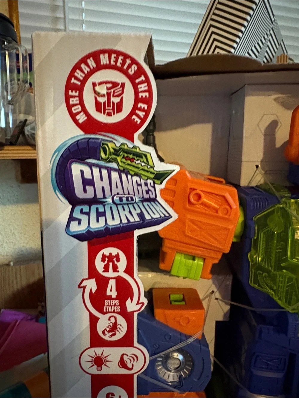 Hasbro Transformers Scorponok Playset - Blue, Green & Orange